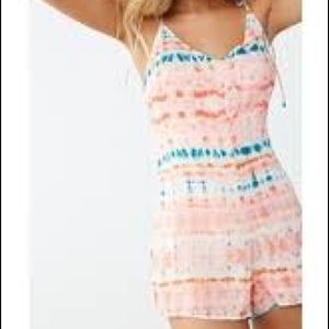 tie-dye romper